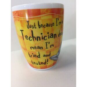 History & Heraldry Fine Porcelain Coffee Tea Mug "Technician",  It's Only A Job.